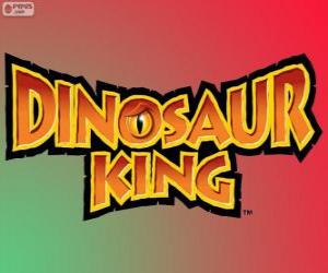 yapboz Dinosaur King logosu
